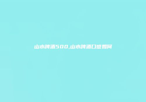 山水啤酒500,山水啤酒口感如何