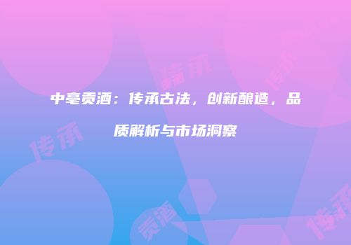 中亳贡酒：传承古法，创新酿造，品质解析与市场洞察