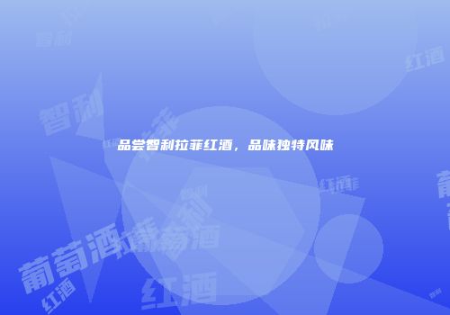 品尝智利拉菲红酒，品味独特风味