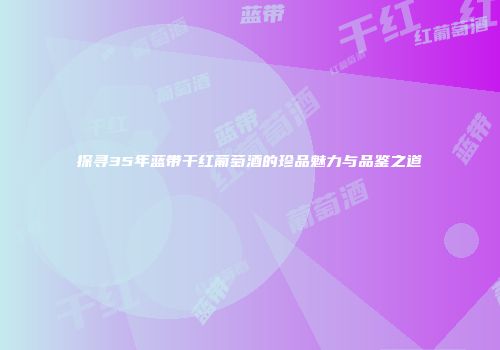 探寻35年蓝带干红葡萄酒的珍品魅力与品鉴之道