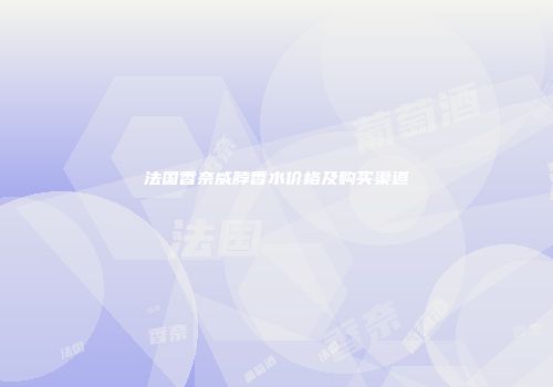 法国香奈威脖香水价格及购买渠道