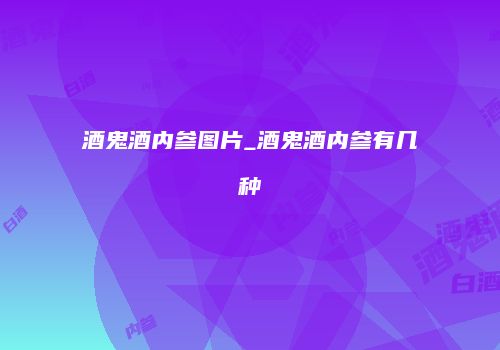 酒鬼酒内参图片_酒鬼酒内参有几种