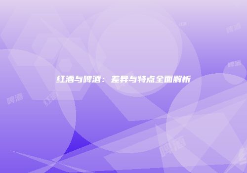 红酒与啤酒：差异与特点全面解析