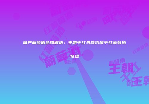 国产葡萄酒品牌解析：王朝干红与橡木桶干红葡萄酒特辑