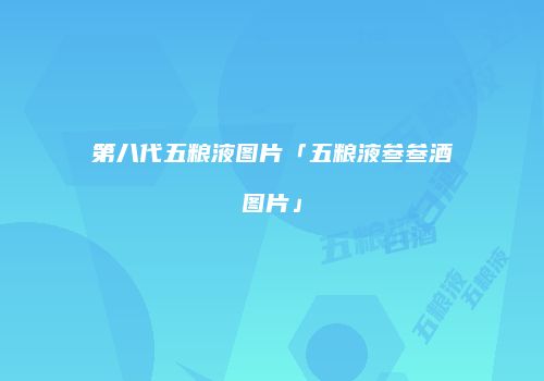 第八代五粮液图片「五粮液叁叁酒图片」