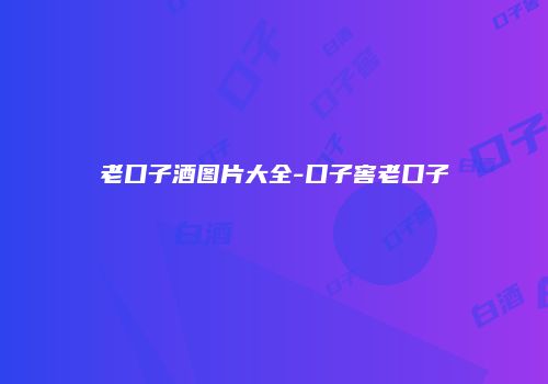 老口子酒图片大全-口子窖老口子