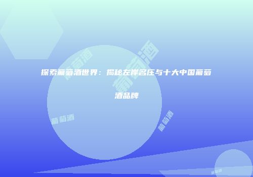 探索葡萄酒世界：揭秘左岸名庄与十大中国葡萄酒品牌