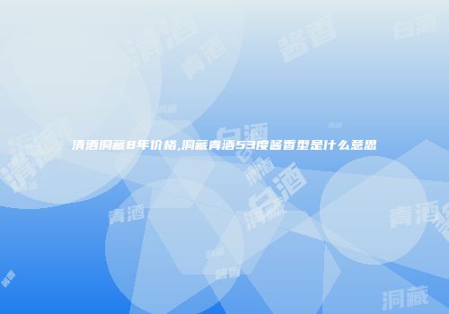 清酒洞藏8年价格,洞藏青酒53度酱香型是什么意思