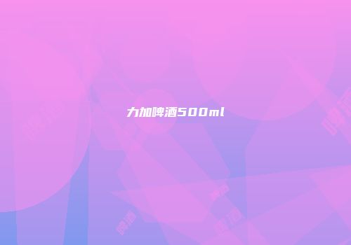 力加啤酒500ml