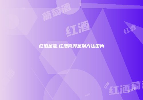 红酒鉴定,红酒真假鉴别方法图片