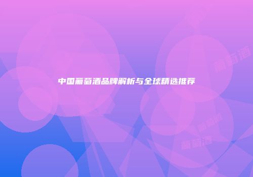 中国葡萄酒品牌解析与全球精选推荐