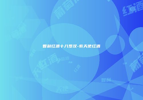 智利红酒十八罗汉-紫天使红酒