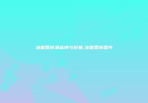 法国香槟酒品牌与价格,法国香槟图片