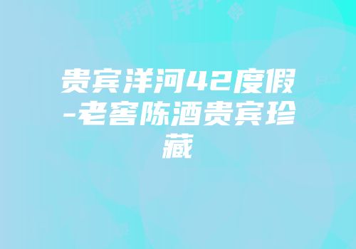 贵宾洋河42度假-老窖陈酒贵宾珍藏
