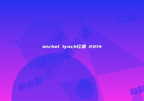 michel lynch红酒 2014