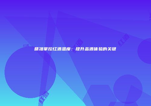 精准掌控红酒温度：提升品酒体验的关键