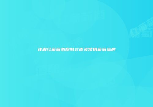 详解红葡萄酒酿制过程及常用葡萄品种
