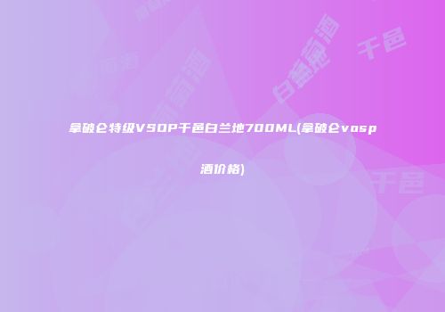 拿破仑特级VSOP干邑白兰地700ML(拿破仑vosp酒价格)