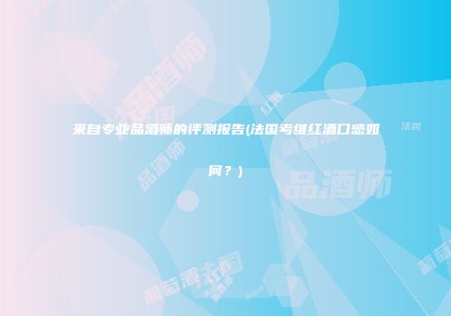来自专业品酒师的评测报告(法国考维红酒口感如何？)
