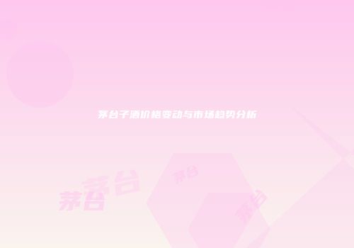 茅台子酒价格变动与市场趋势分析