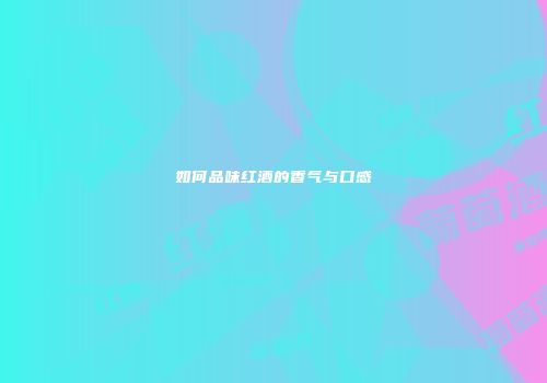 如何品味红酒的香气与口感