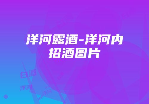 洋河露酒-洋河内招酒图片
