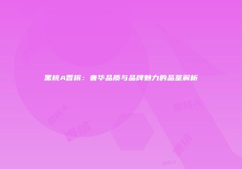 黑桃A香槟：奢华品质与品牌魅力的品鉴解析